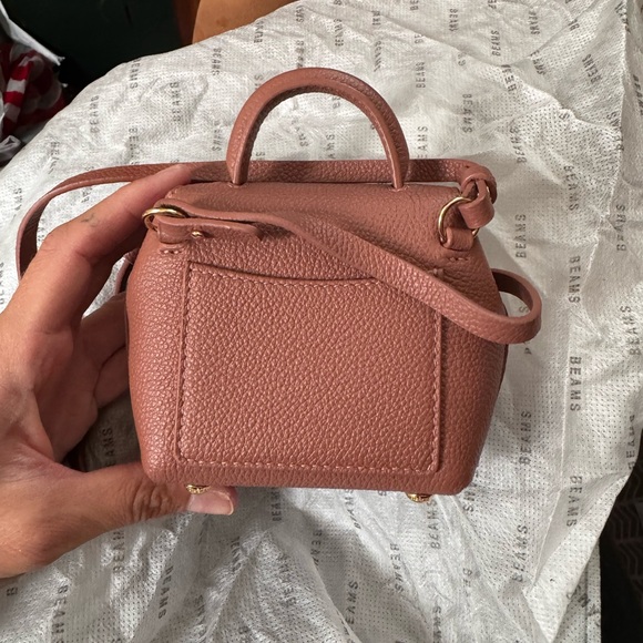 Polene Tan Leather Mini Bag - Picture 3 of 5